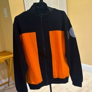 Naruto’s jacket from Naruto Shipuuden. Size M